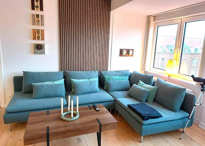 Central Nordic Style Apartment In Aalborg